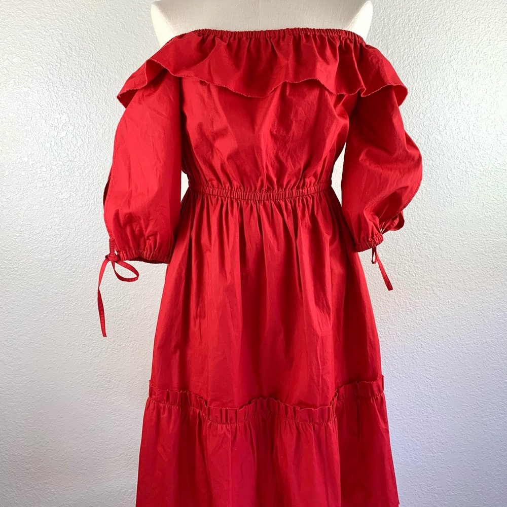 Philosophy di Lorenzo Serafini Ruffle Dress size 6 - Picture 3 of 8